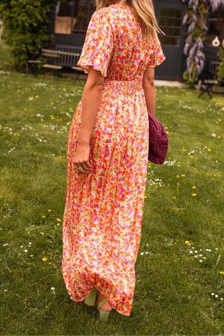 Lorelei™ | Robe Longue Fleurie Élégante