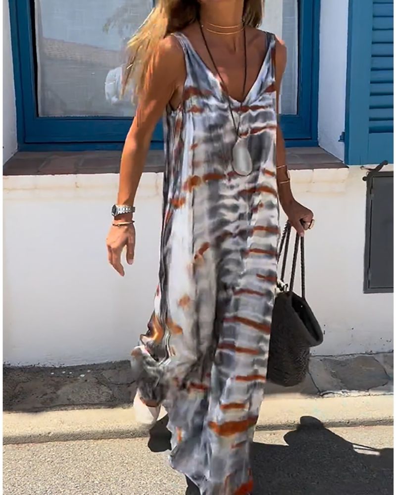 Soria™ | Robe Tie-Dye Élégante et Confortable