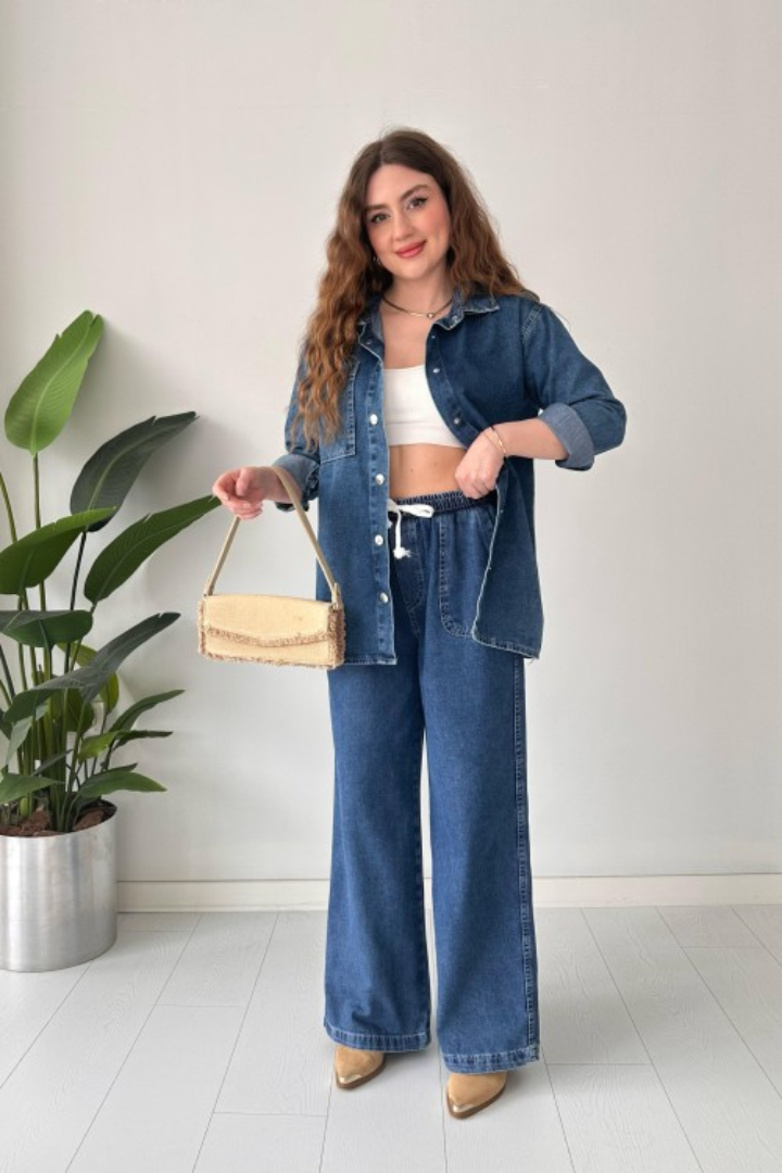 Farah™ | Tenue Printanière Élégante (2 piéces)