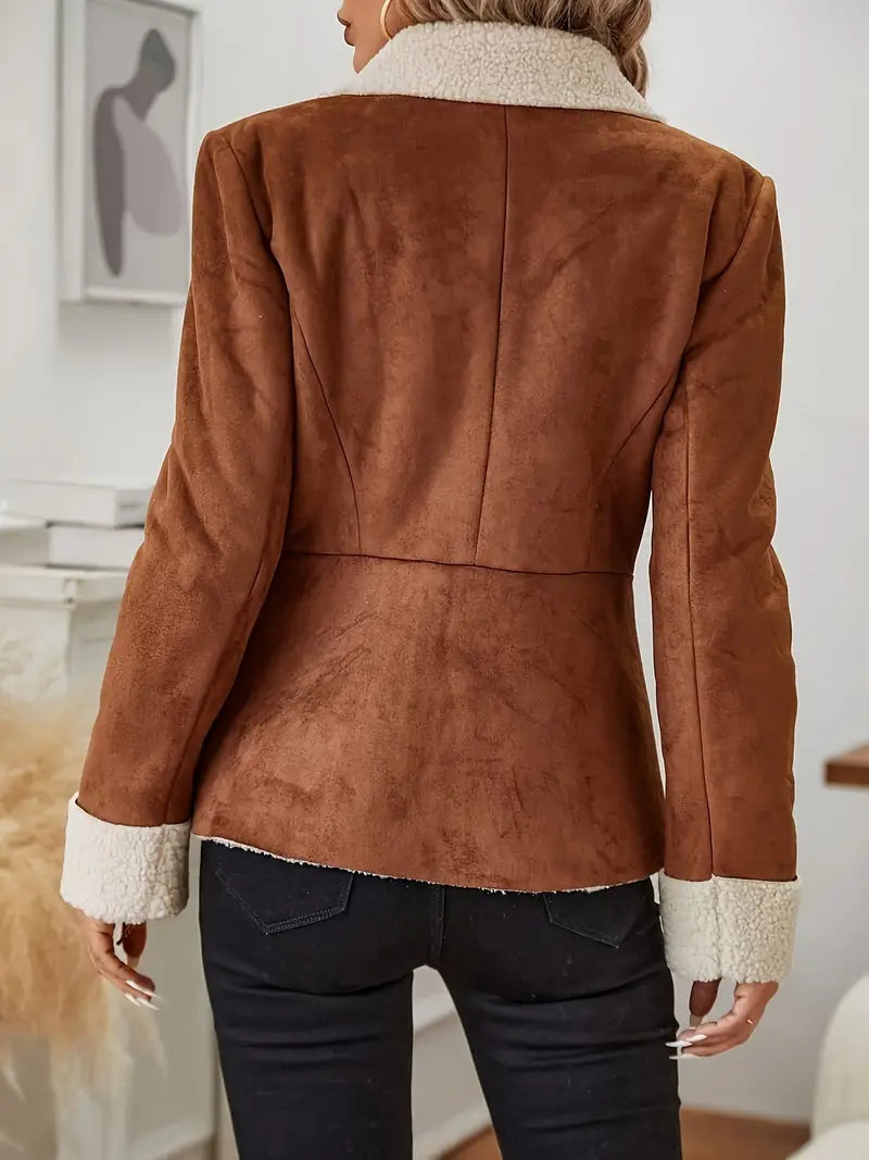 Nina™ | Veste Effet Peau Lainée