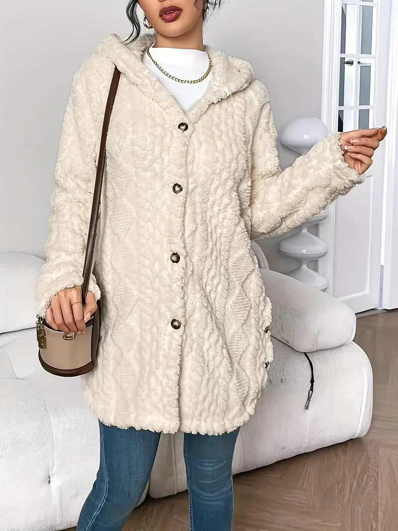 Mel™ | Cardigan Douillet à Capuche
