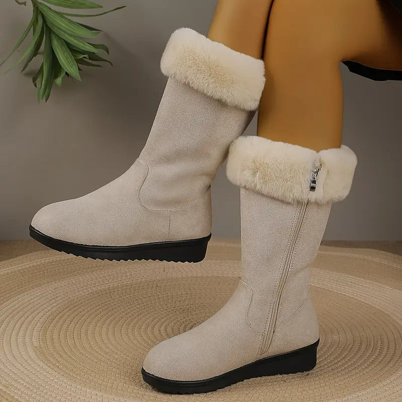 Sanela™ | Bottes Confortables en Cuir