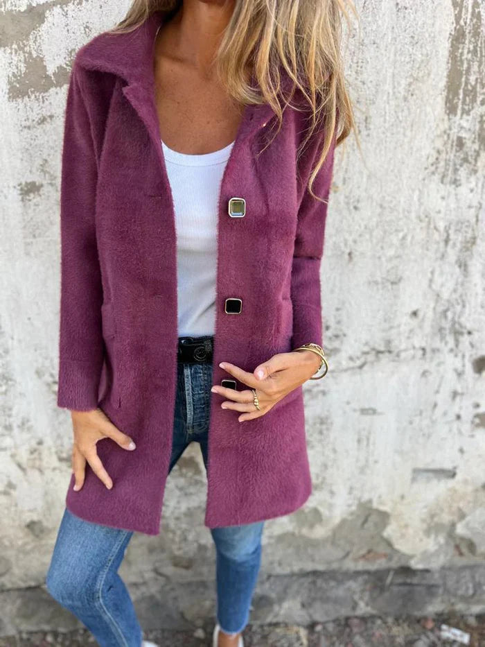 Gretta™ | Manteau en Laine Douceur