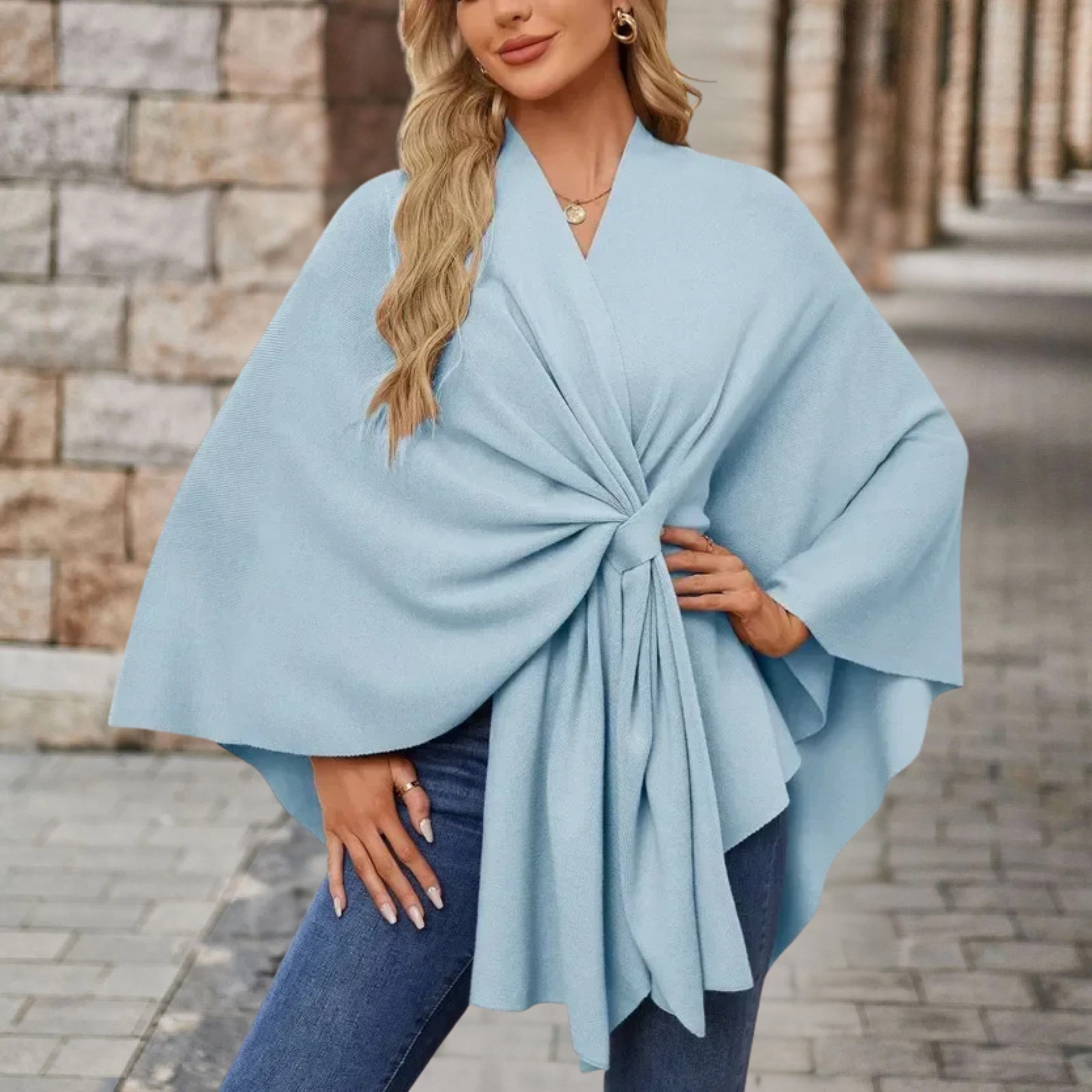 Raphaela™ | Poncho Élégant et Confortable