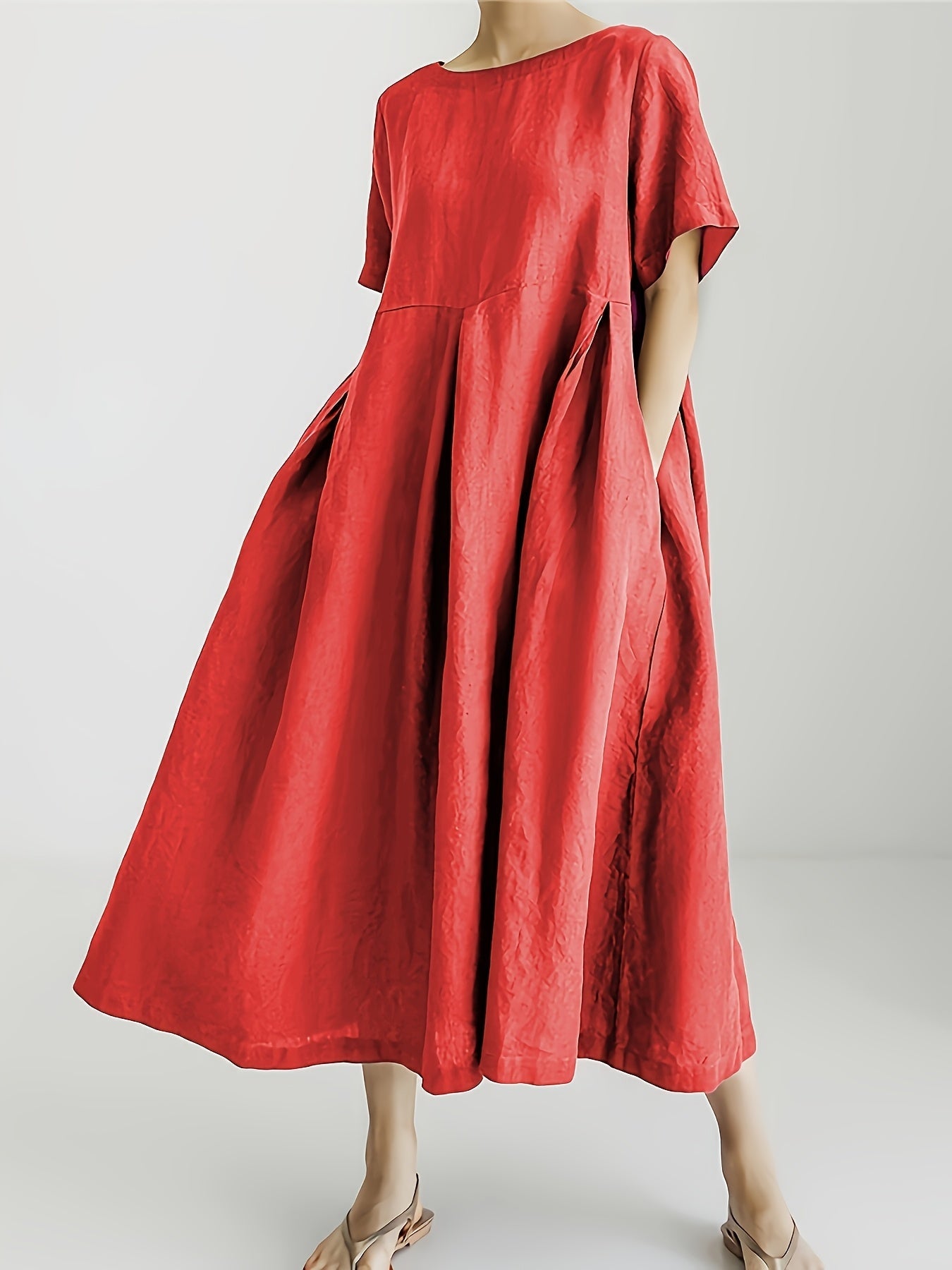 Juliette™ | Robe Longue Élégante en Lin