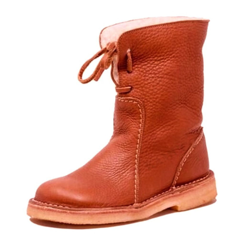 Clara™ | Bottes de Neige Orthopédiques en Cuir Imperméable