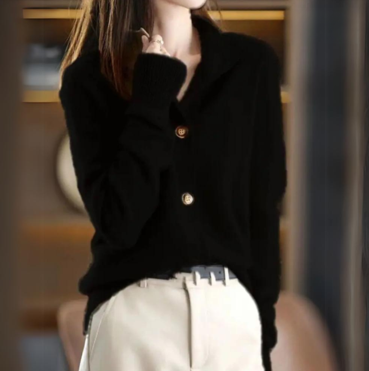 Sela™ | Sweatshirt Élégante et Confortable en Coton