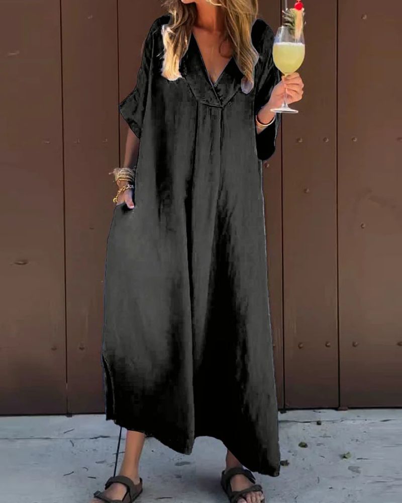 Melissa™ | Robe Décontractée en Coton Élégante