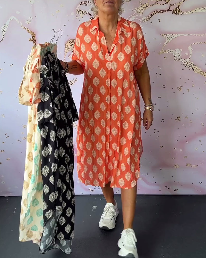 Abigail™ | Robe chemise d'Été Élégante et Confortable