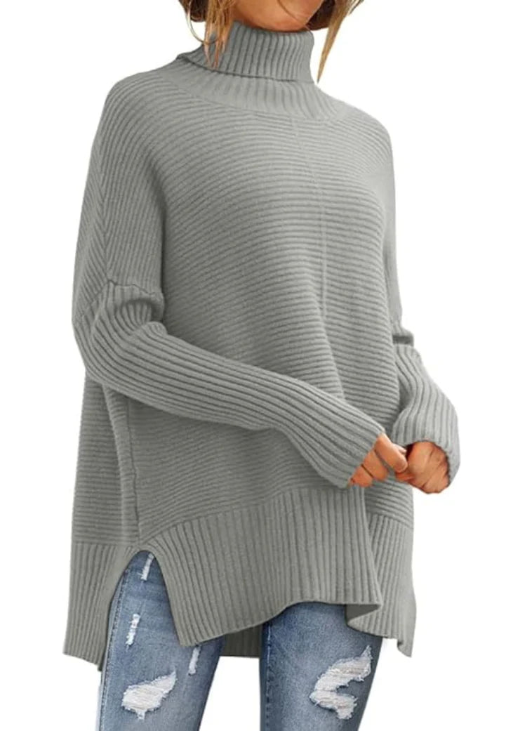 Hovy™ | Pull Col Roulé Oversize
