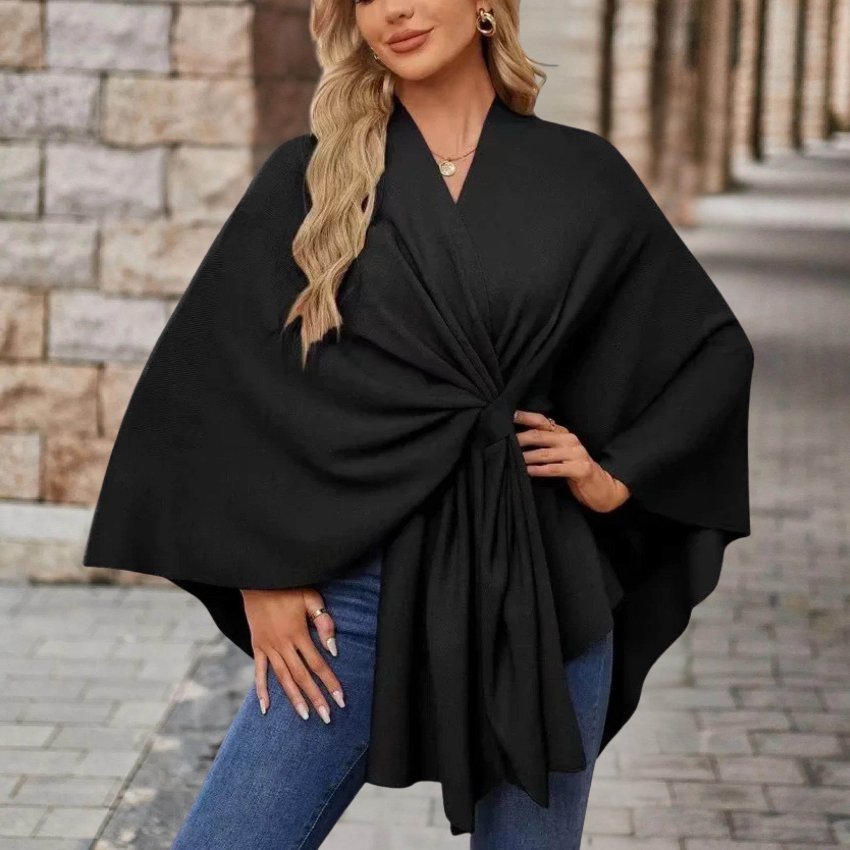Raphaela™ | Poncho Élégant et Confortable