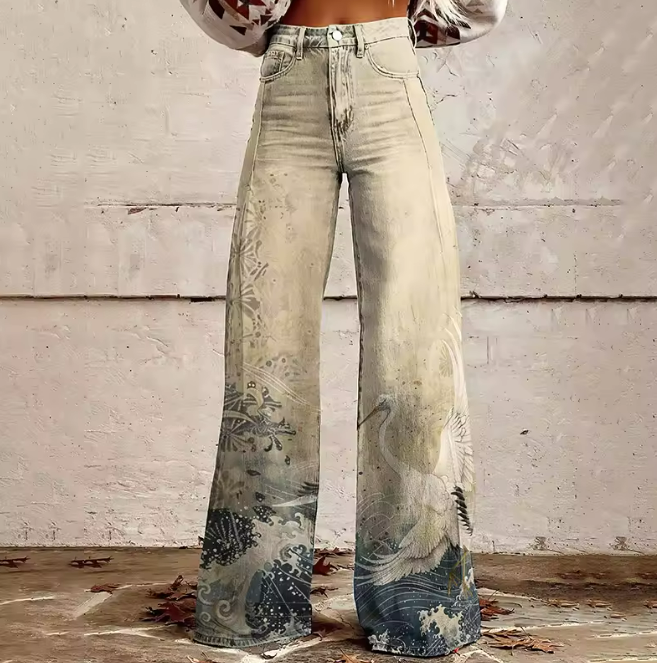 Orlantha™ | Pantalon Vintage Élégant