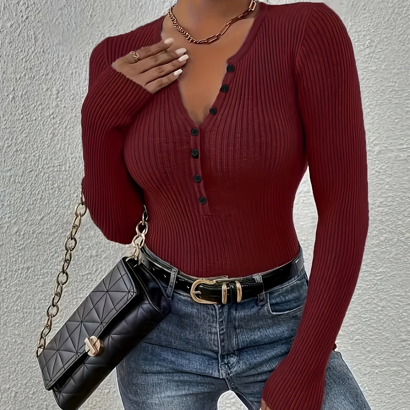 Donatella™ | Cardigan Élégant à Manches Longues