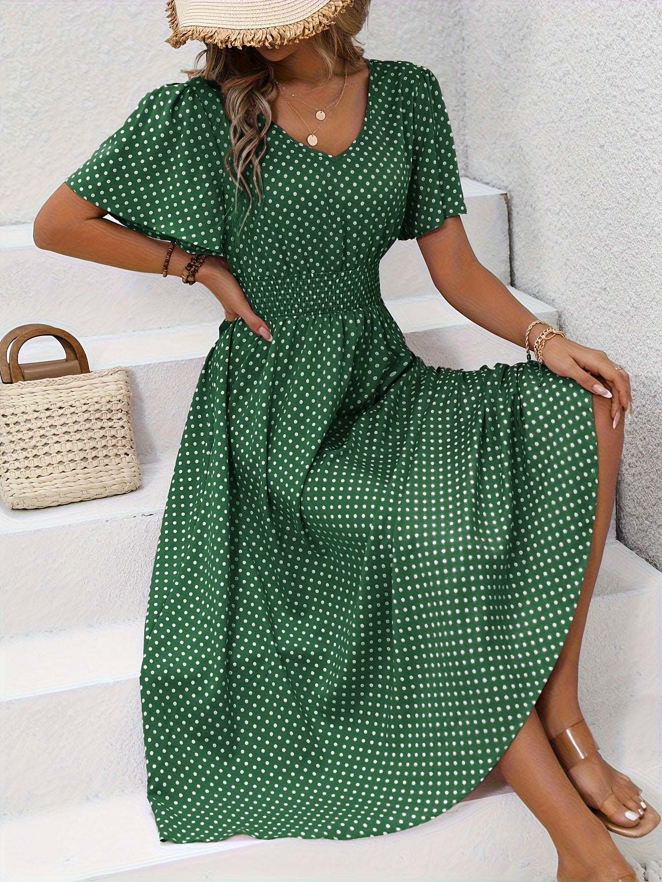 Maev™ | Robe midi élégante et confortable