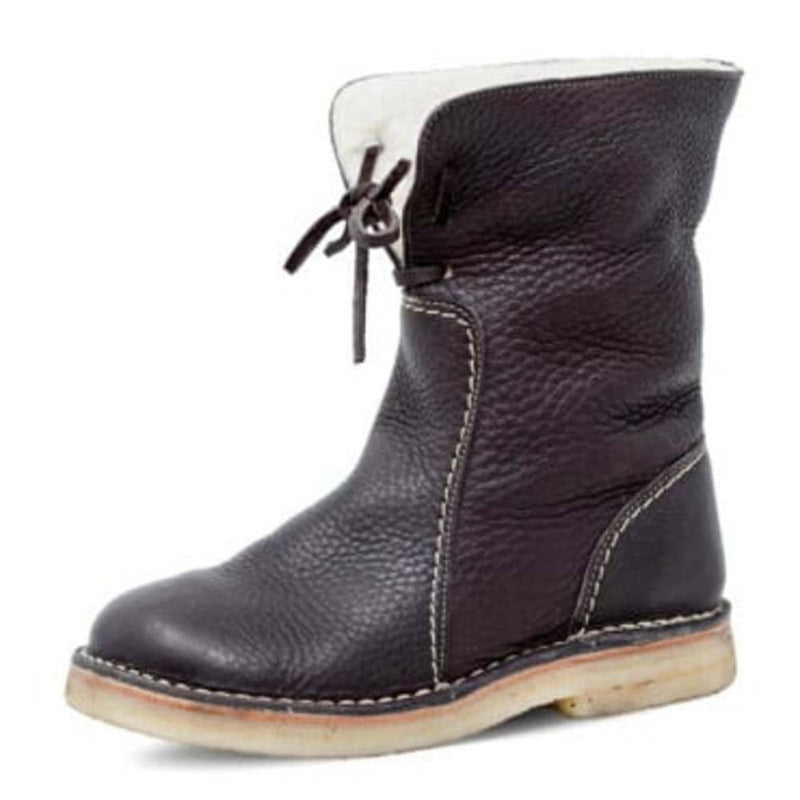 Clara™ | Bottes de Neige Orthopédiques en Cuir Imperméable