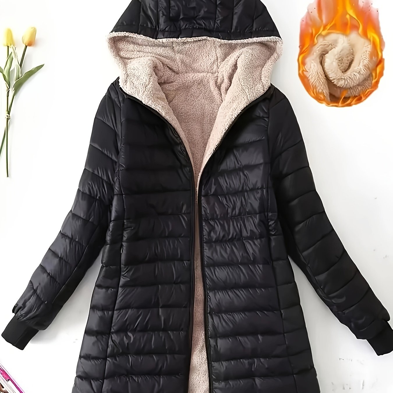 Maris™ | Veste Élégante et Confortable à Capuche