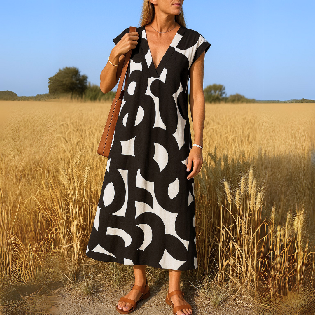 Valérie™ | Robe Fluide Élégante
