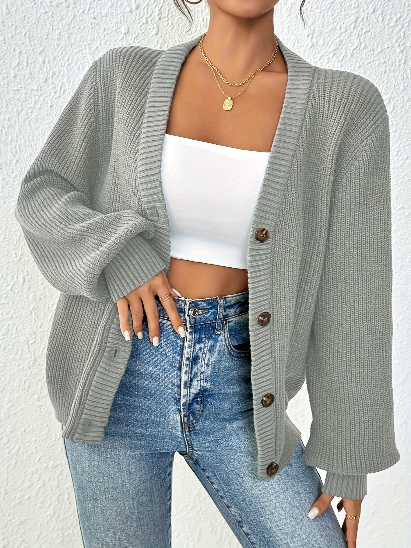 Oriana™ | Cardigan Élégant en Viscose