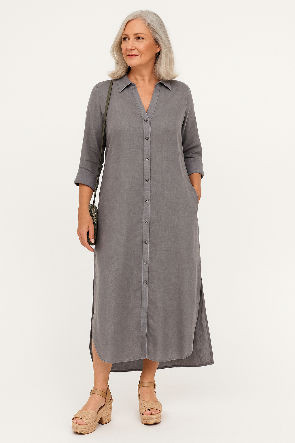 Malaya™ | Robe Midi Élégante