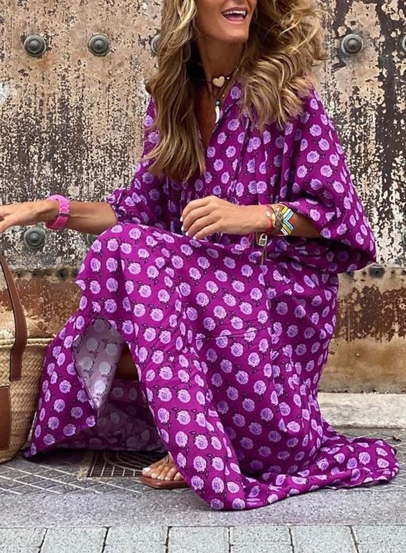 Gabriela™ | Robe Maxi Boho Élégante