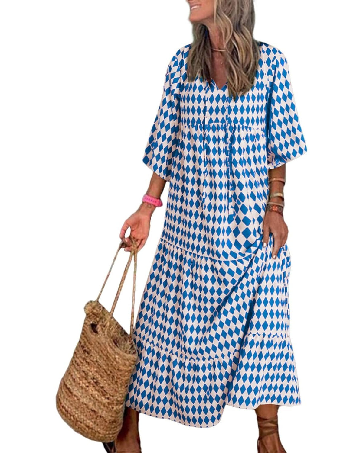 Gabriela™ | Robe Maxi Boho Élégante