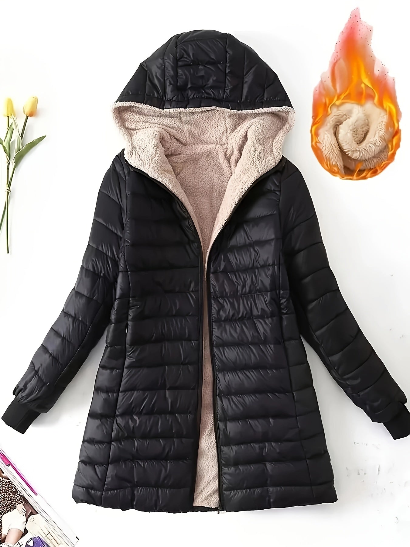Maris™ | Veste Élégante et Confortable à Capuche