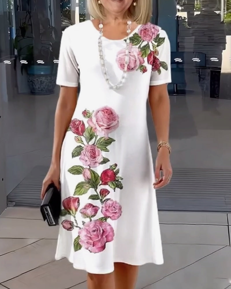 Hestia™ | Robe Imprimée Élégante en Coton