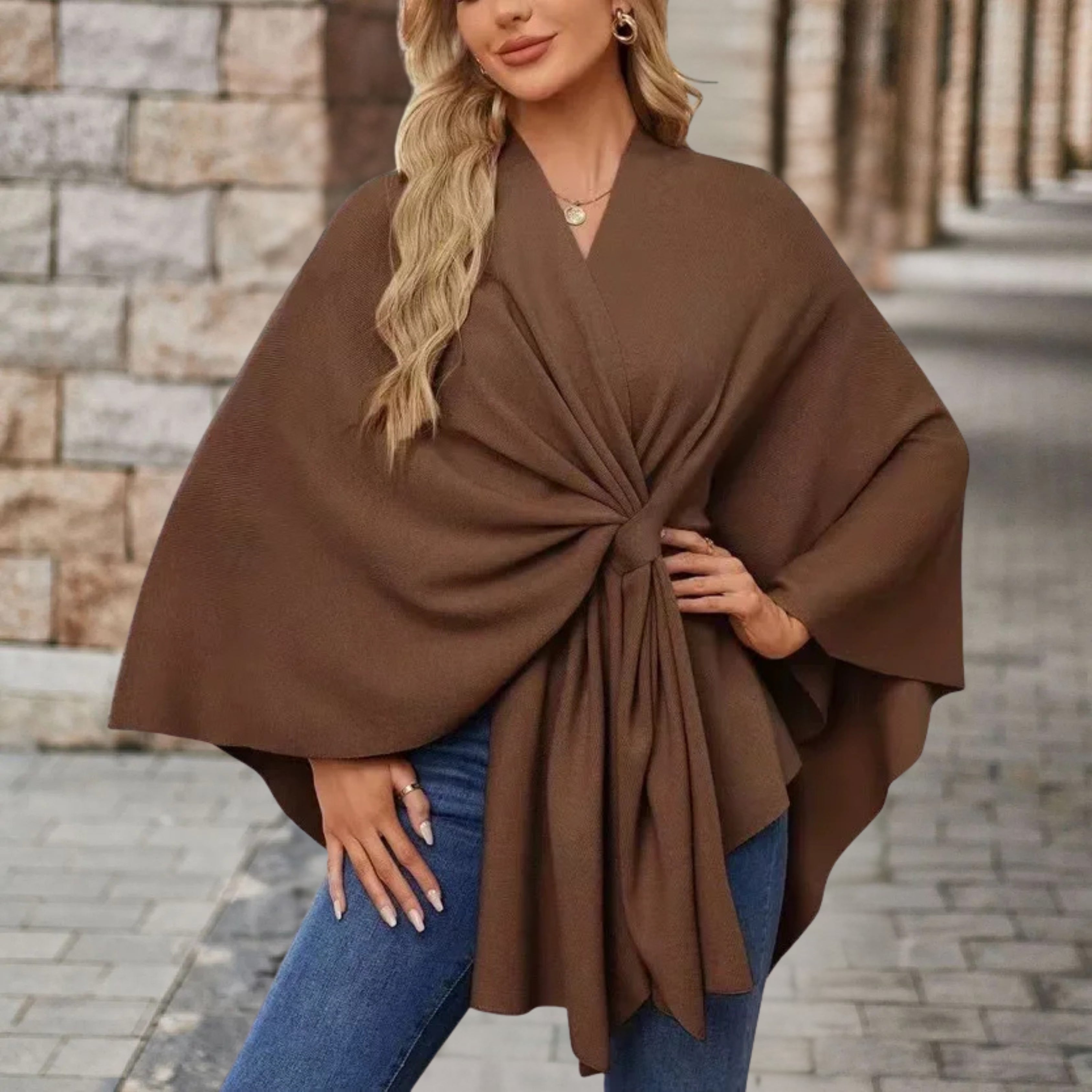 Raphaela™ | Poncho Élégant et Confortable