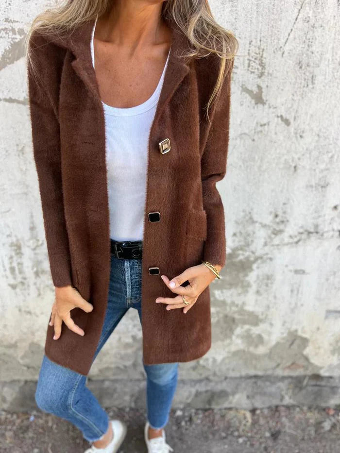 Gretta™ | Manteau en Laine Douceur