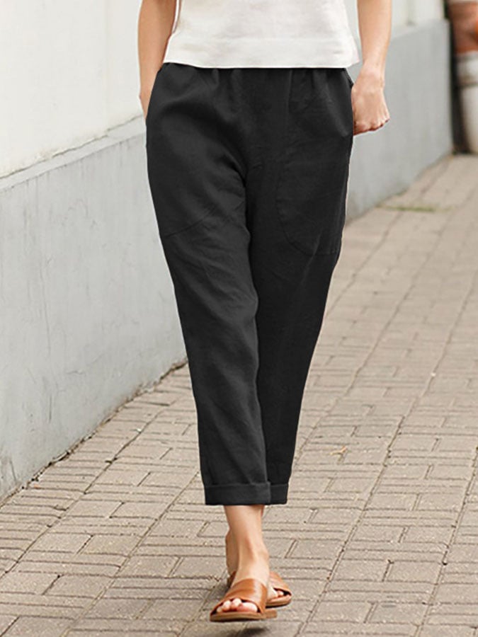 Quinn™ | Pantalon Décontracté Élégant en Coton