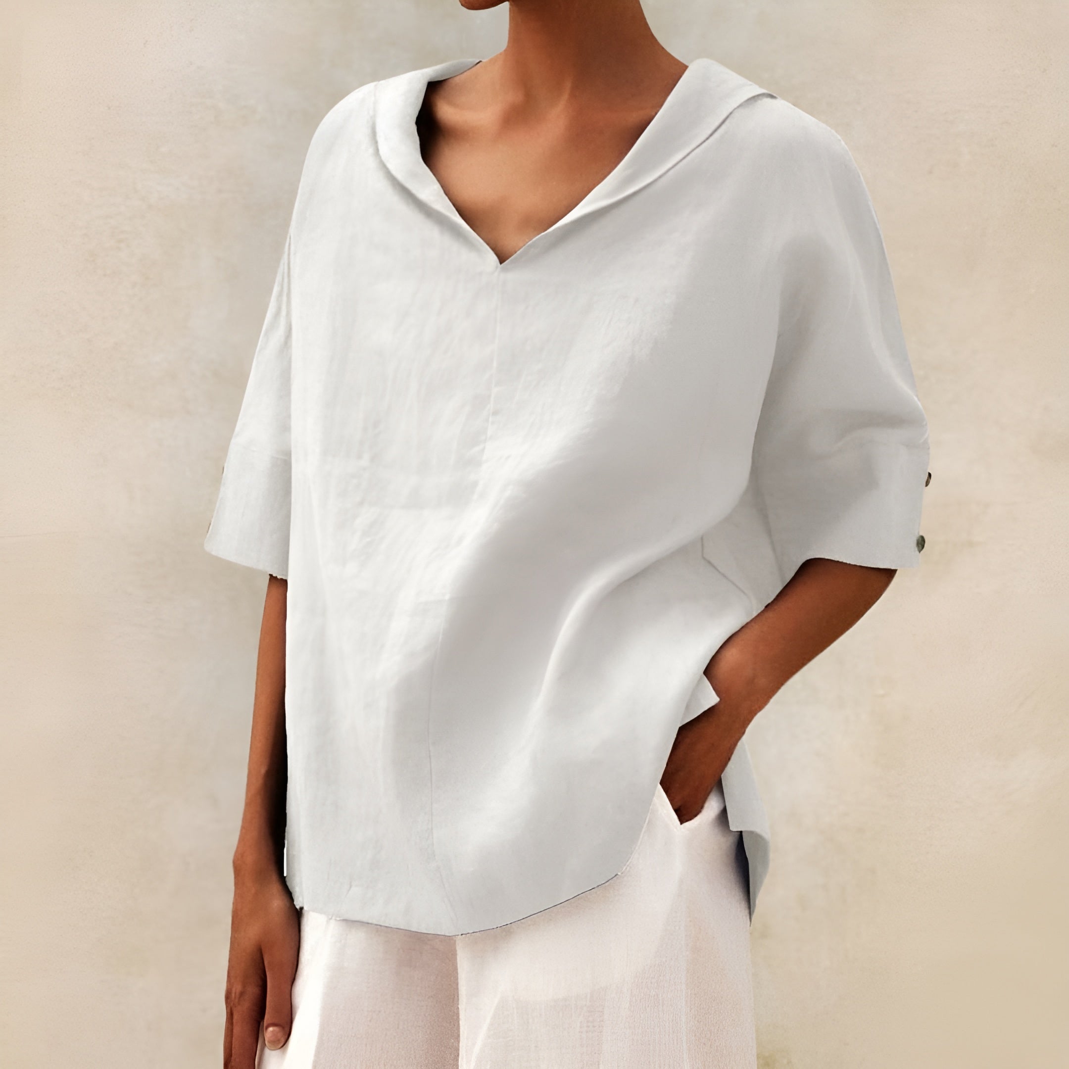 Raya™ | Blouse Légère en Lin
