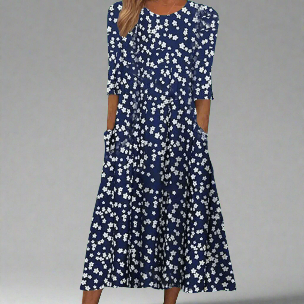 Paula™ | Robe Fleurie Élégante