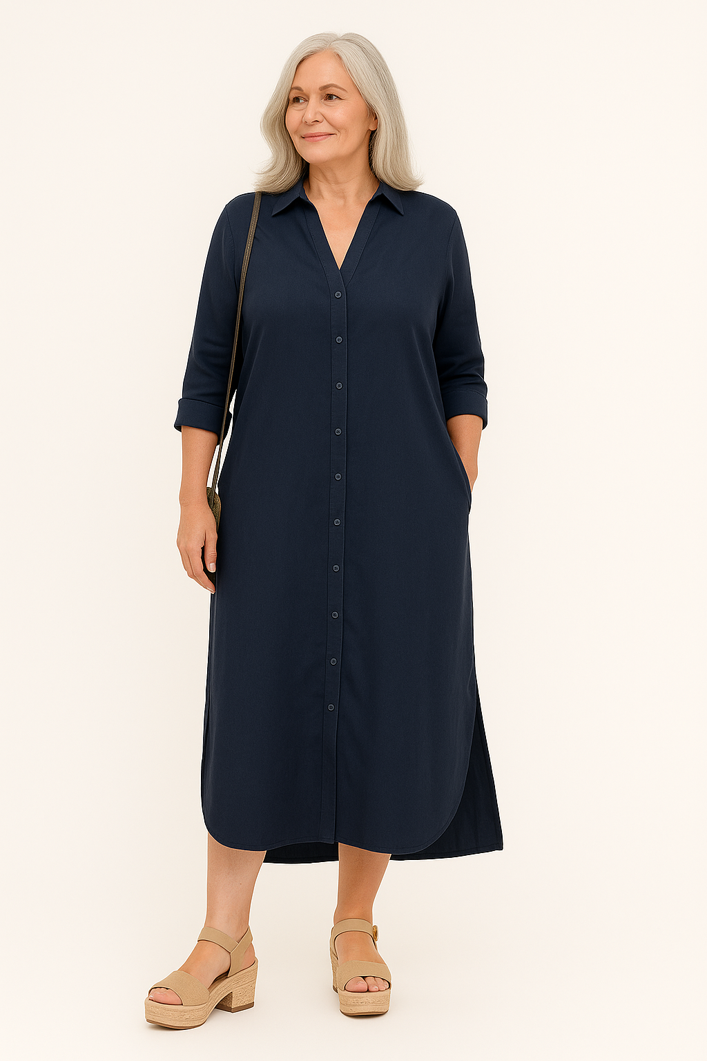 Malaya™ | Robe Midi Élégante