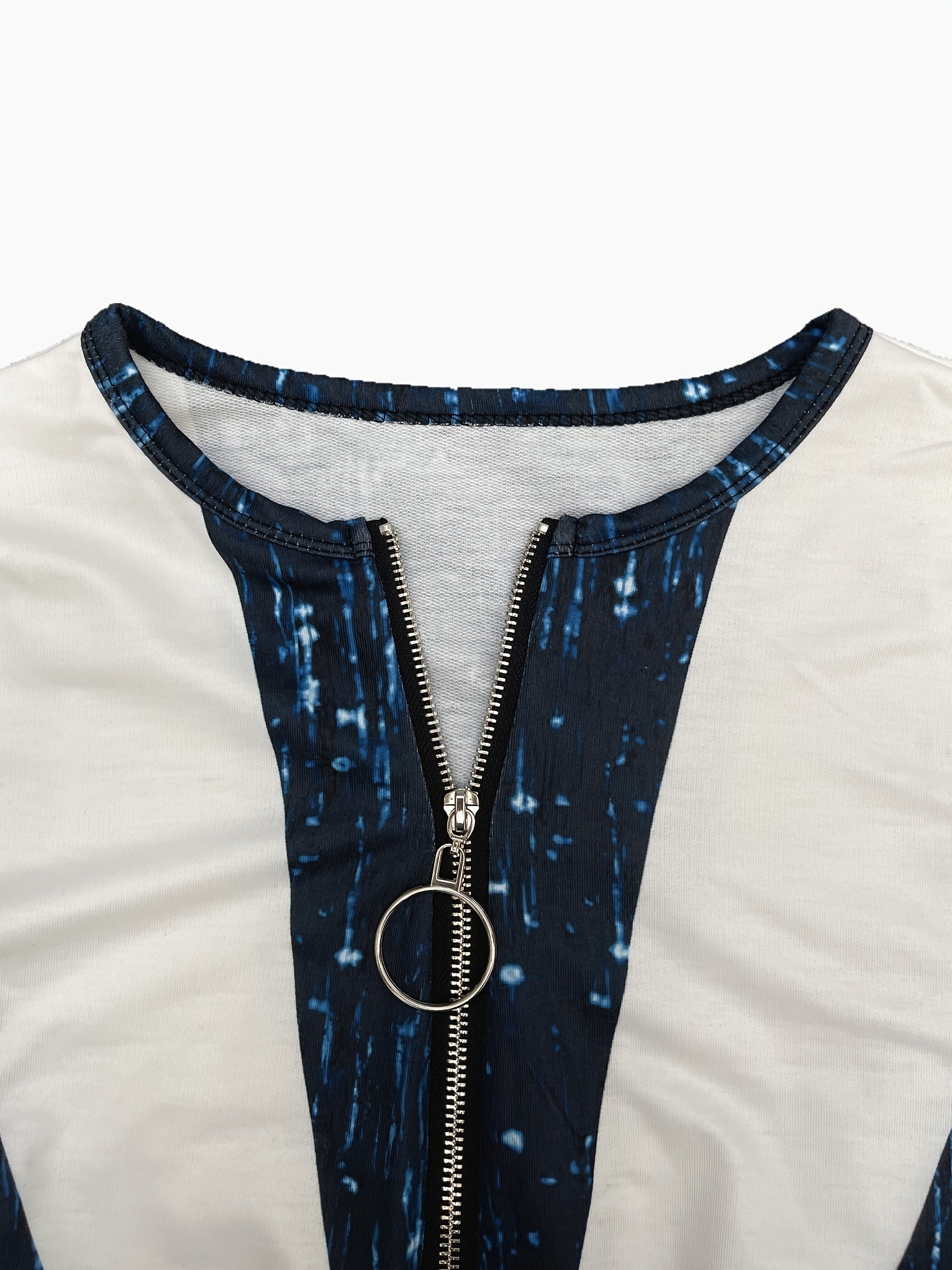 Willow™ | Sweat-shirt zippé V en velours brillant