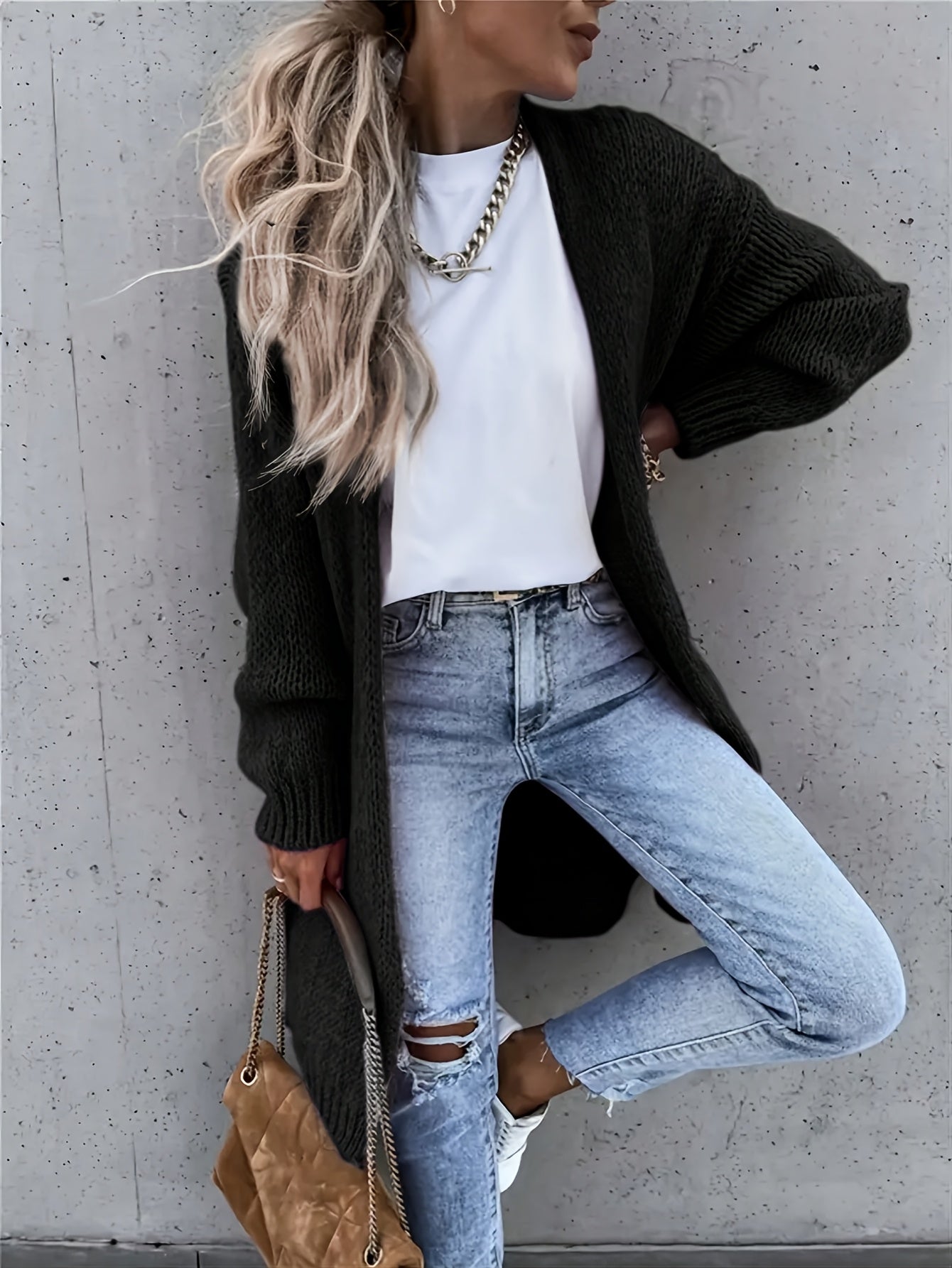 Sera™ | Cardigan Long Élégant