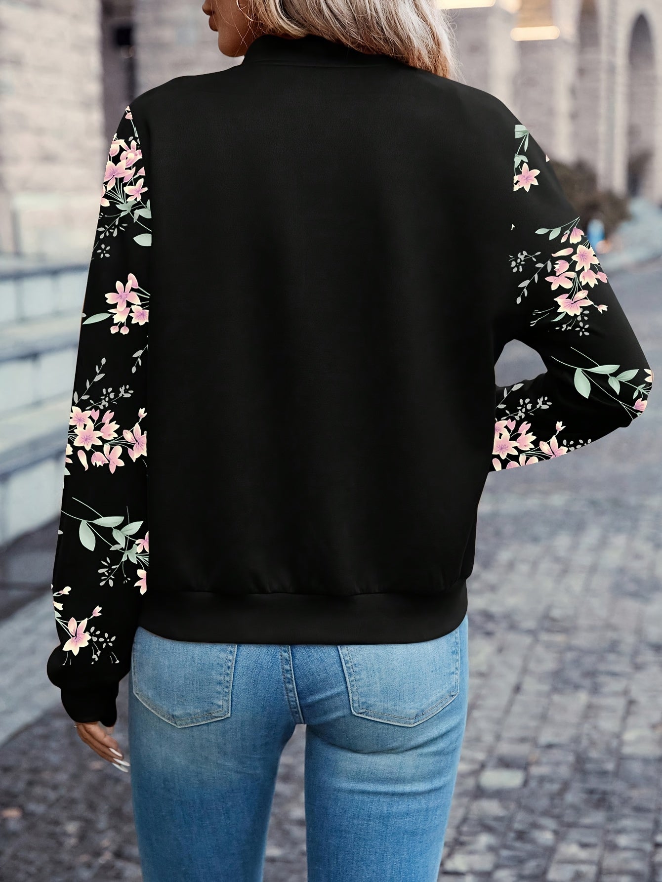 Odette™ | Veste Élégante à Imprimé Floral