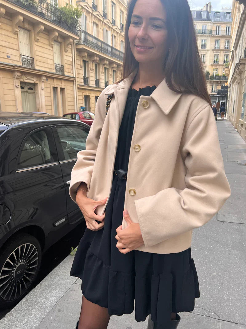 Jenna™ | Manteau Élégant en Laine