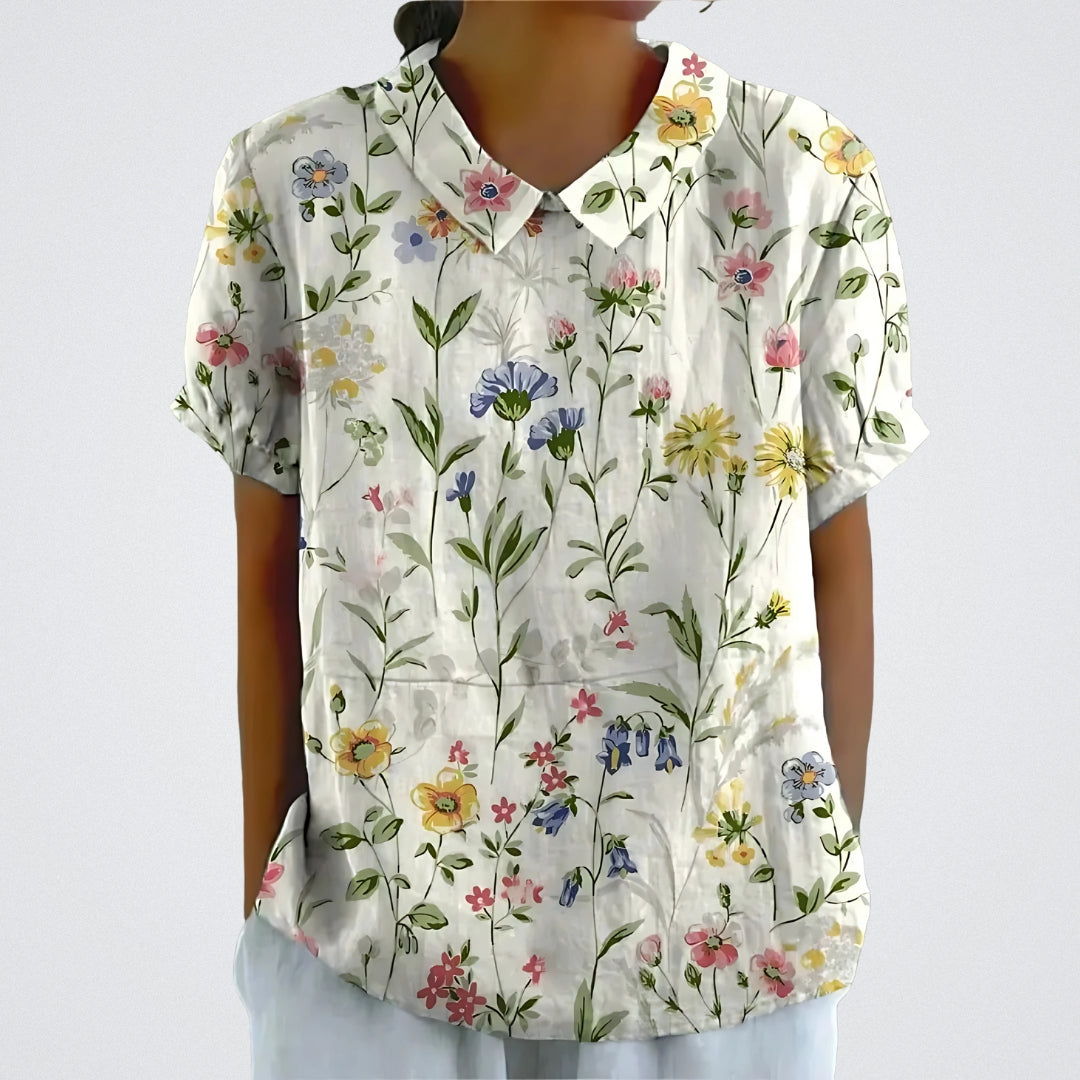 Nali™ | Blouse Florale Élégante