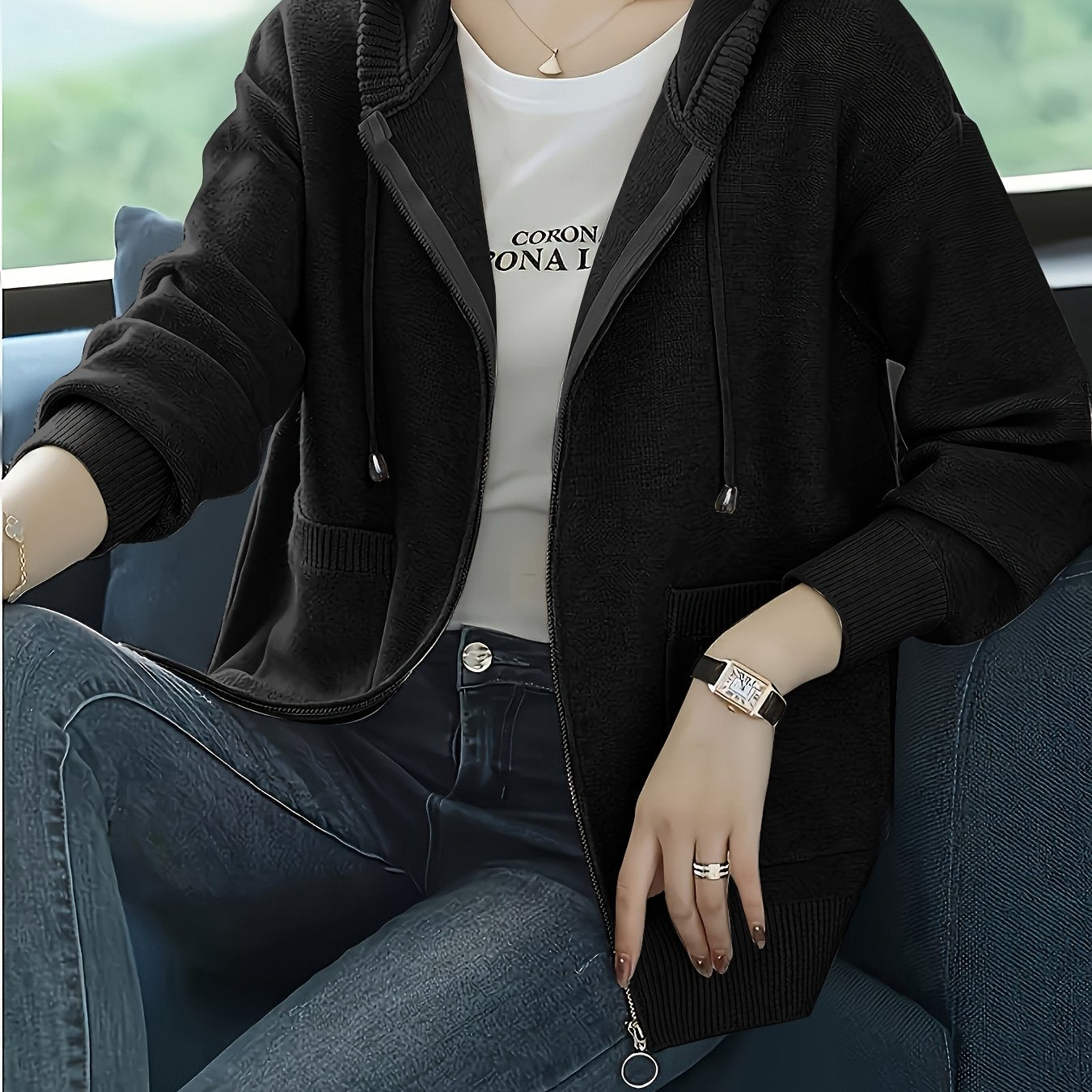 Océane™ | Jakcet Cardigan à capuche