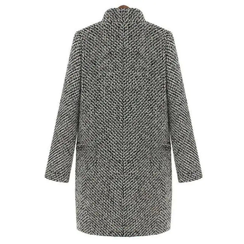 Cheska™ | Manteau Long en Laine