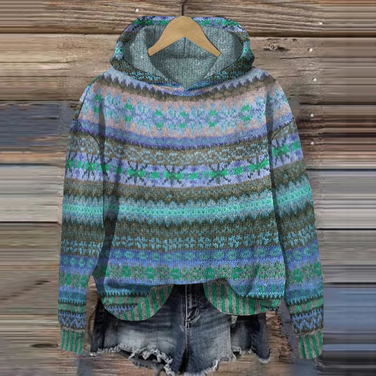Anja™ | Pull Éthnique Confortable et Élégant