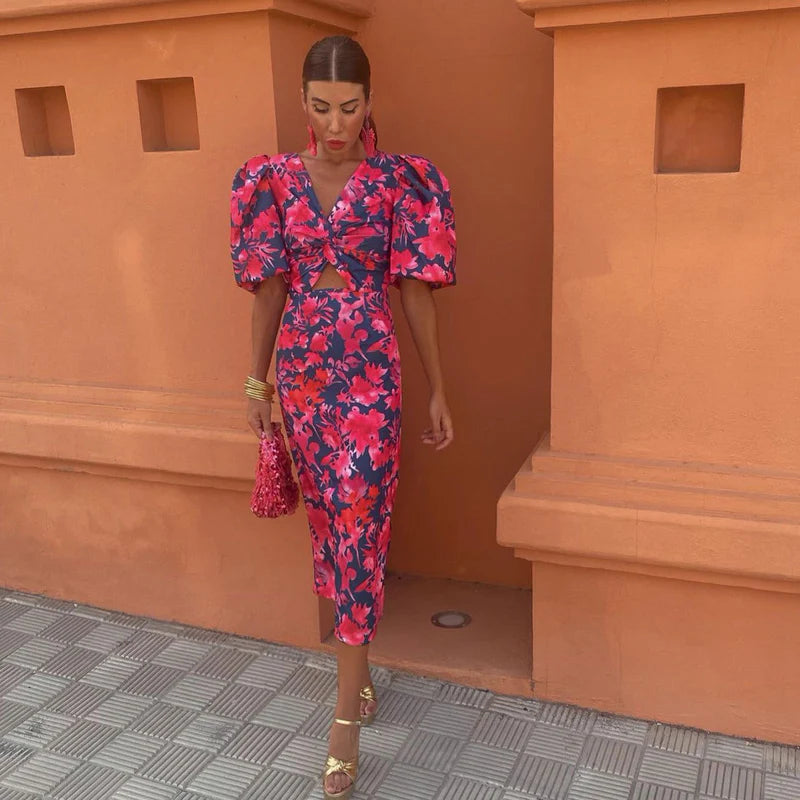 Vivienne™ | Robe Élégante et Colorée