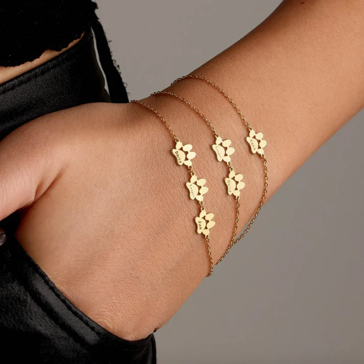 Bracelet/Collier pattes personnalisable