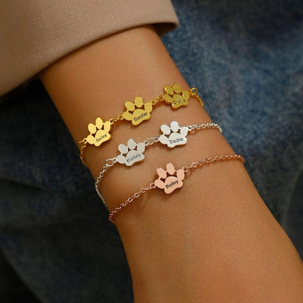 Bracelet/Collier pattes personnalisable