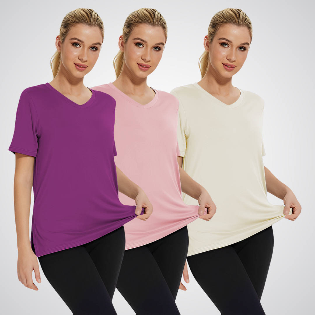 Sally™ - T-shirt décontracté à coupe ample (Pack de 3)