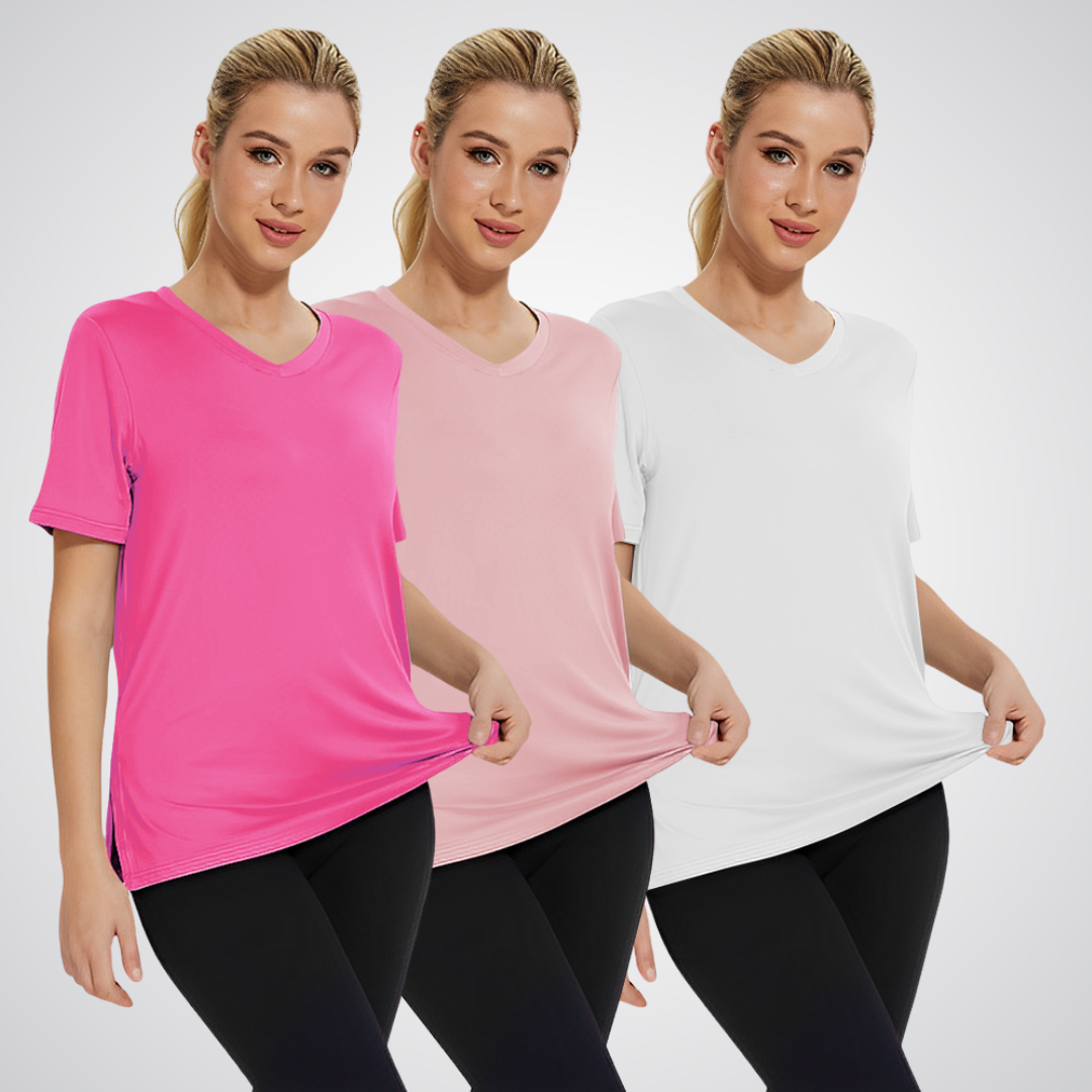 Sally™ - T-shirt décontracté à coupe ample (Pack de 3)