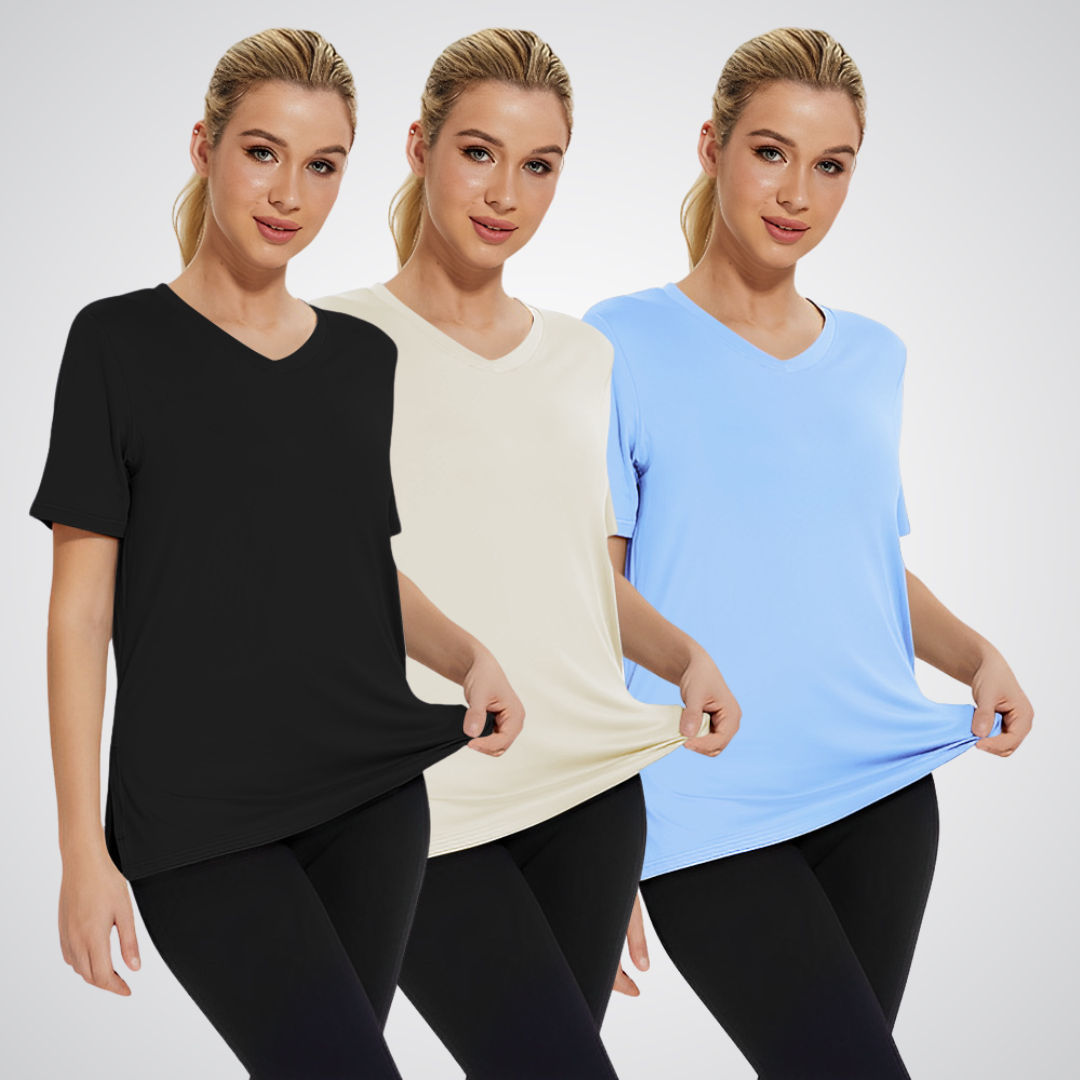 Sally™ - T-shirt décontracté à coupe ample (Pack de 3)