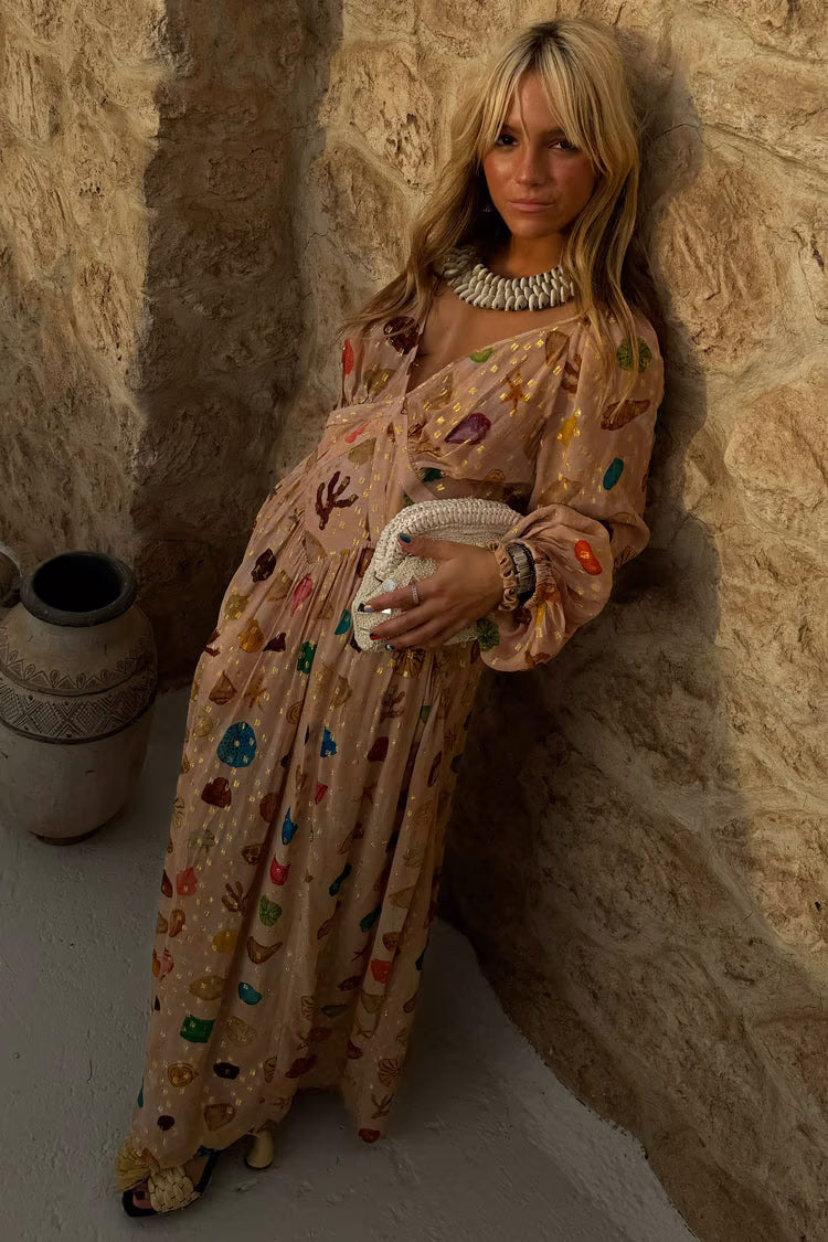 Céleste™ | Robe Élégante en Coquillage
