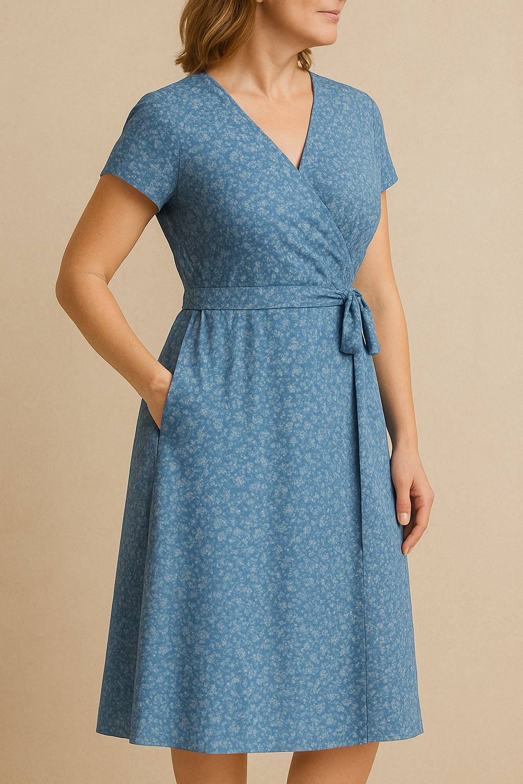 Juliette™ | Robe Midi Riviera Wrap