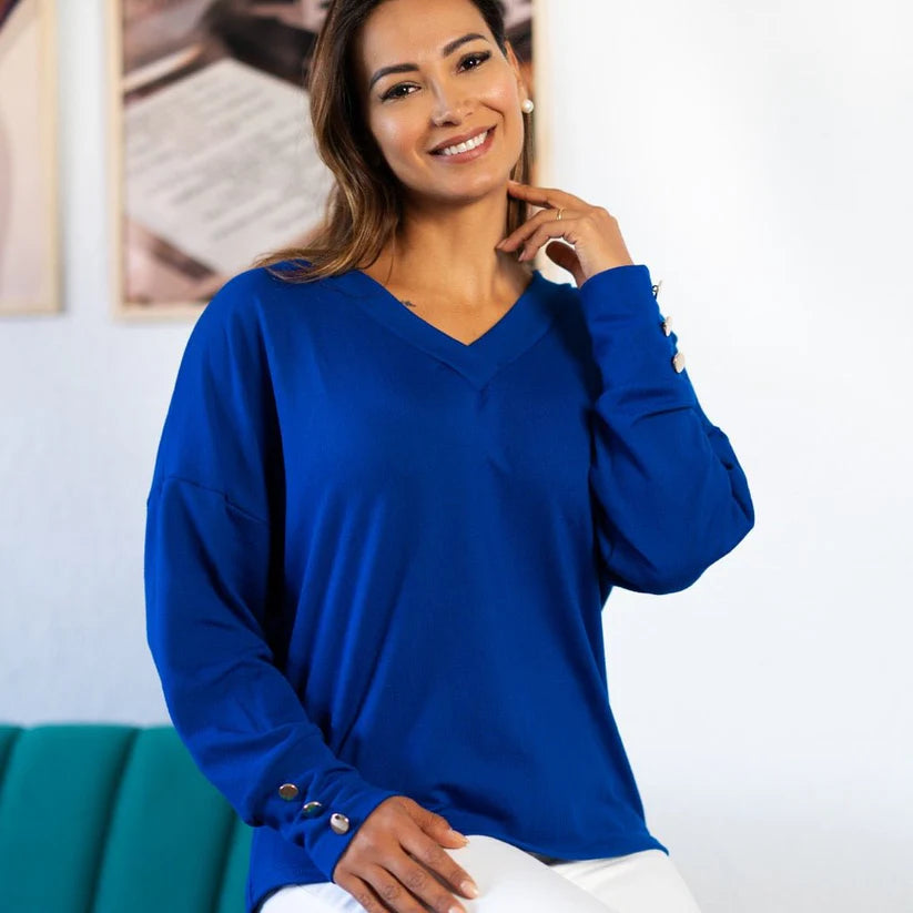 Chloe™ | Pull Col en V Élégant